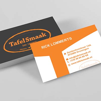 Visitekaartjes Tafelsmaak